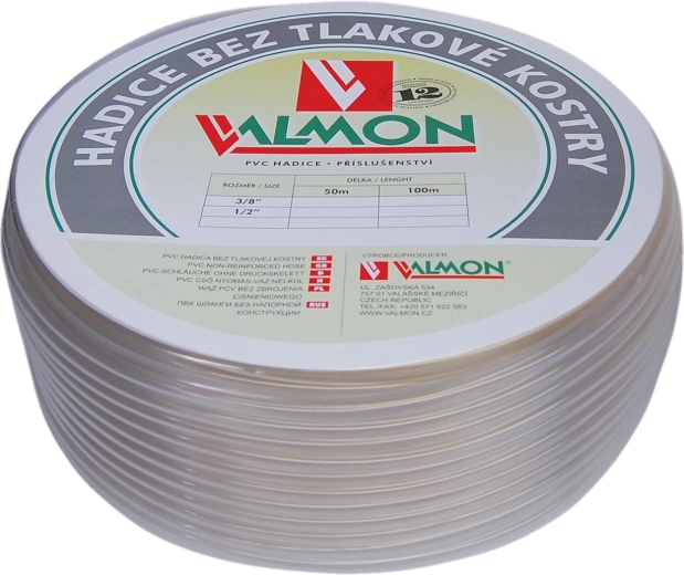 PVC Hose 4 mm Transparent, 100 m