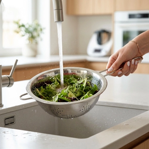Idéale pour rincer et égoutter dans toute cuisine