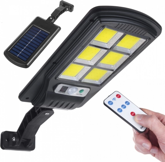 Solarna LED ulično svjetlo s senzorom pokreta i daljinskim upravljanjem