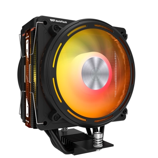 Dissipatore CPU attivo DarkFlash E400 Plus, nero