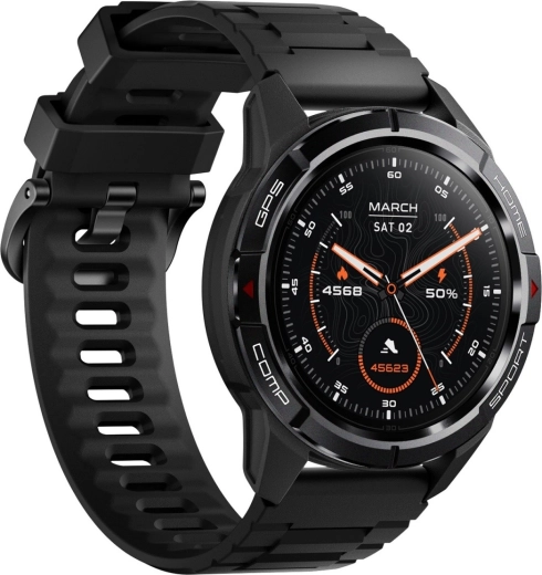 MIBRO GS Active okosóra 1,3" AMOLED, GPS, 400 mAh – fekete