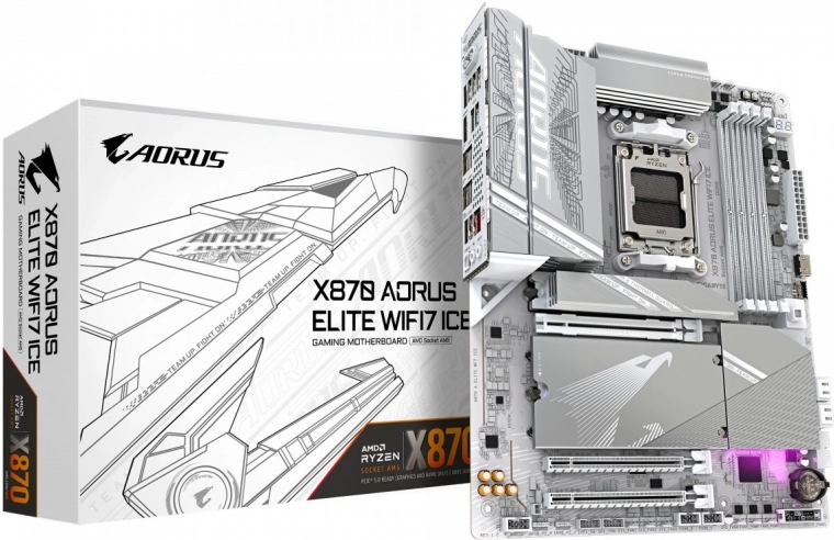 Scheda madre X870 A ELITE WF7 ICE AM5 4DDR5 HDMI/USB-C ATX