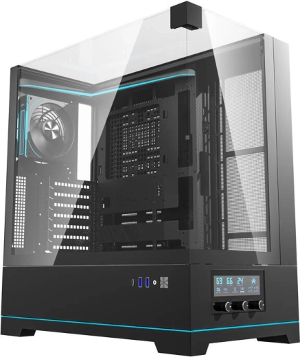 Case per computer Darkflash DY450 PRO con ventola nera