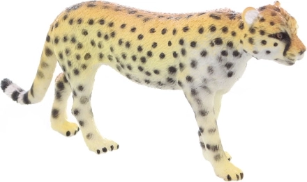 Leopard plastic figurine 9 cm
