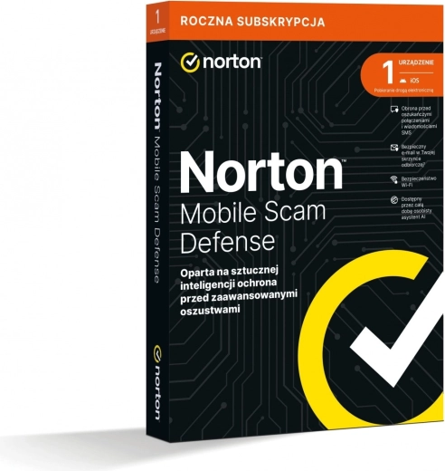 Norton Mobile Scam Defense – beskyttelse mod svindel til mobil (1 enhed / 1 år)