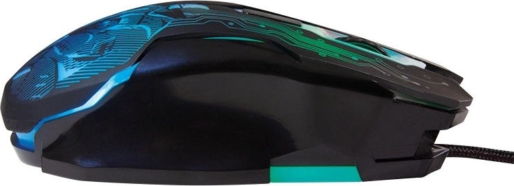 Forma ergonomica e cavo intrecciato resistente