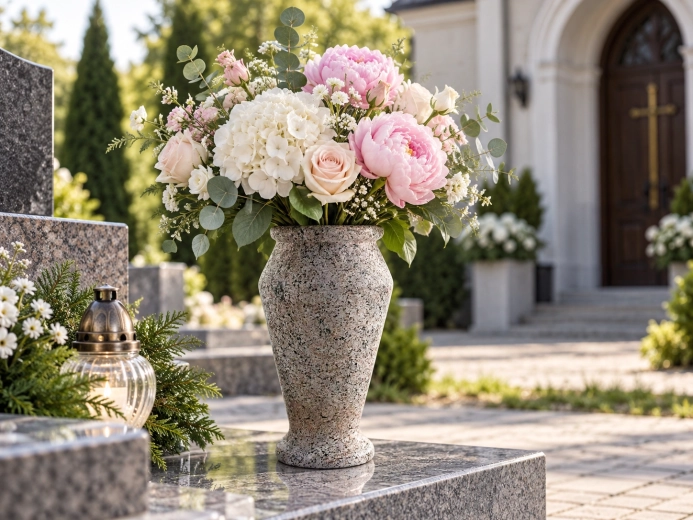 For grave floral decoration