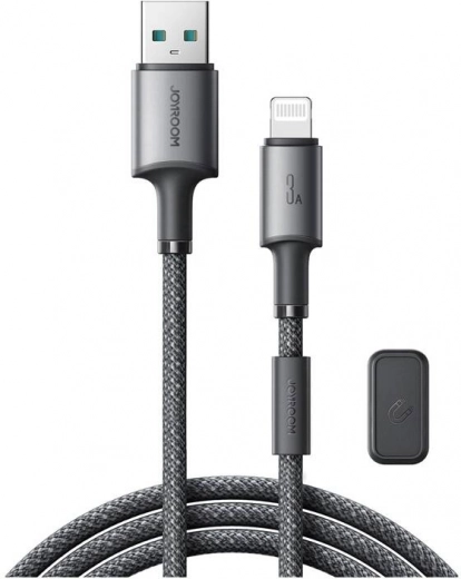 Joyroom magnetni kabel USB–Lightning 1,2 m, 3A, siv