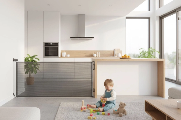 Retractable rolling system up to 160 cm