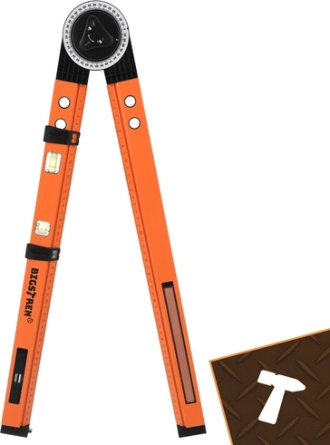 Precise angle measurement 0–270° with secure locking