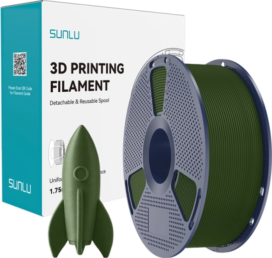 Sunlu PLA High‑Speed filament olive
