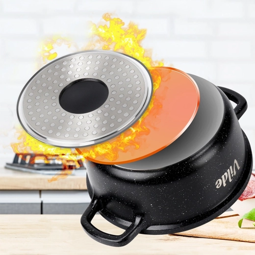 Induktionsboden für gleichmäßige Erwärmung