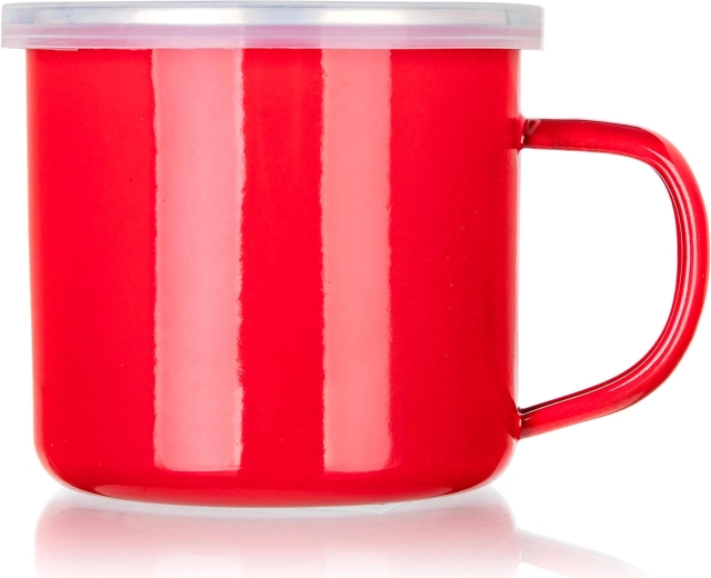 Lid for fewer spills and longer temperature retention