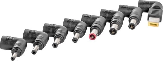 8 austauschbare Stecker