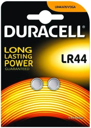 Duracell Battery LR44 1.5V - Blister 2 pcs