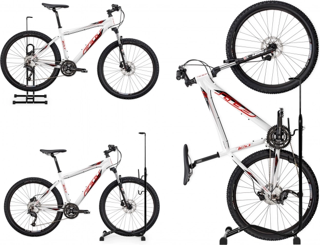 3-in-1 Black Bicycle Stand from ModernHome