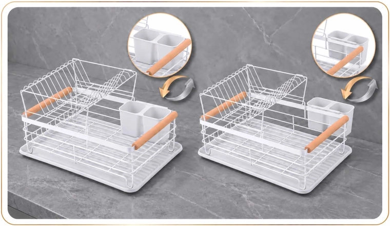 Adjustable cutlery holder
