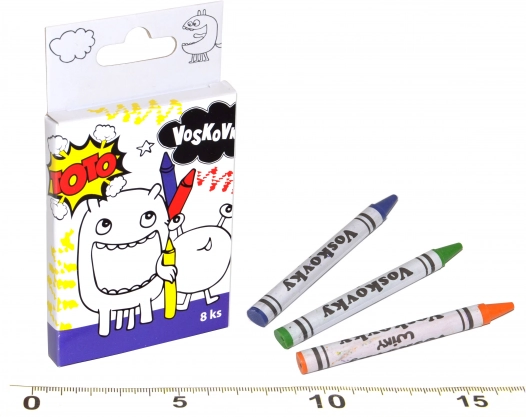 Wax Crayons 8 pcs