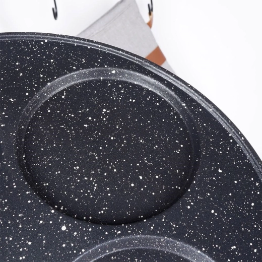 Non-stick Pfluon granite surface