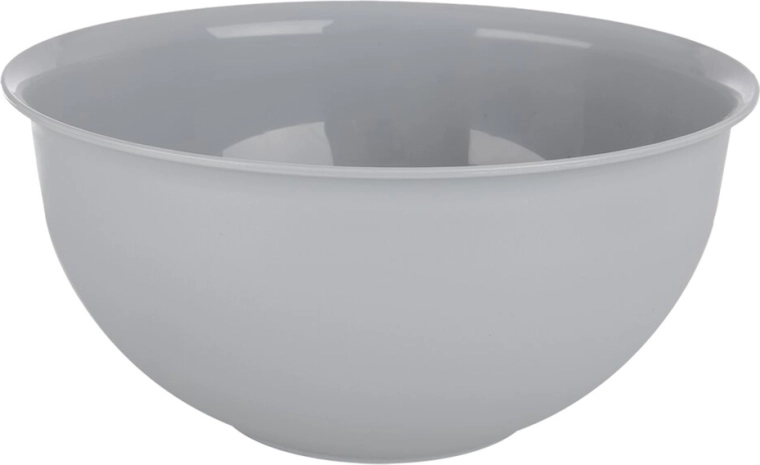 Plastic bowl Sandy grey 20 cm