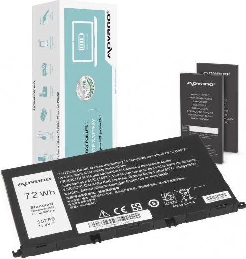 Batteria Movano per Dell Inspiron 5577 e 7557 6300 mAh (72 Wh)