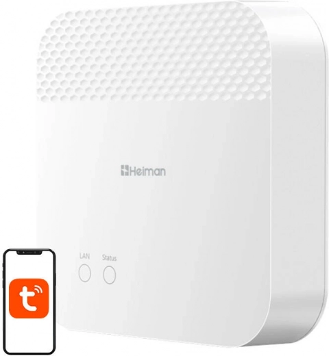HEIMAN Zigbee / Wi‑Fi Smart Gateway for TUYA Smart Life