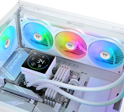 Clean white Snow finish