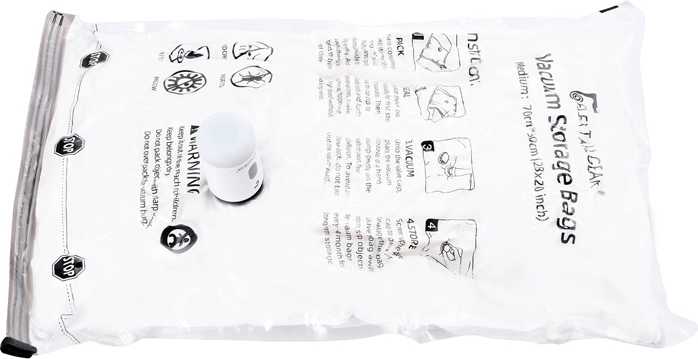 Vacuüm opbergzakken Flextail L (60 × 80 cm), 4 stuks