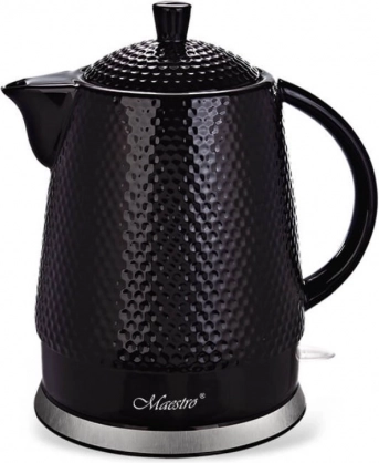 Elektrischer Wasserkocher Maestro 1,5l schwarz