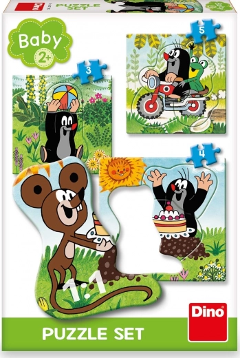 Dino Puzzle La Talpa nel prato - puzzle per bambini
