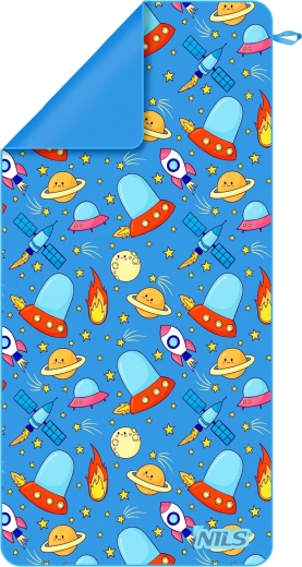 Asciugamano per bambini NILS spazio 160 × 80 cm