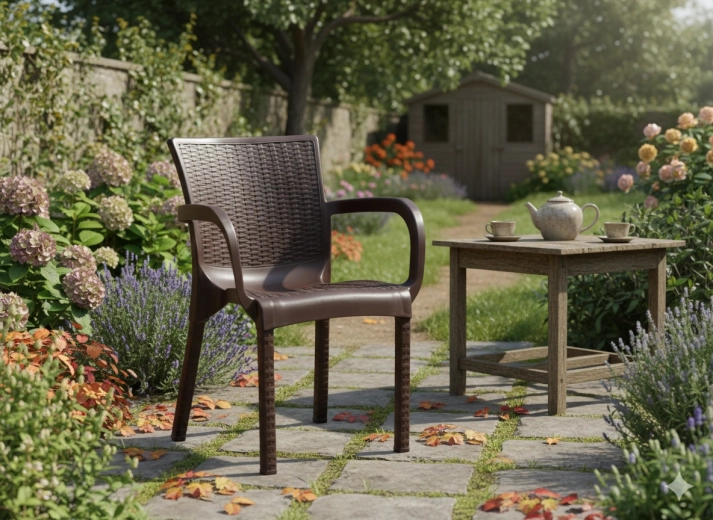 Style rotin élégant pour toute terrasse