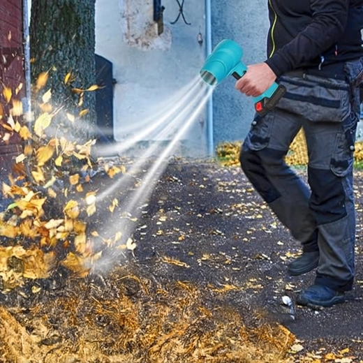 Snažan mlaz zraka za lišće i nečistoće