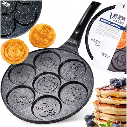 7 vidám forma domborral