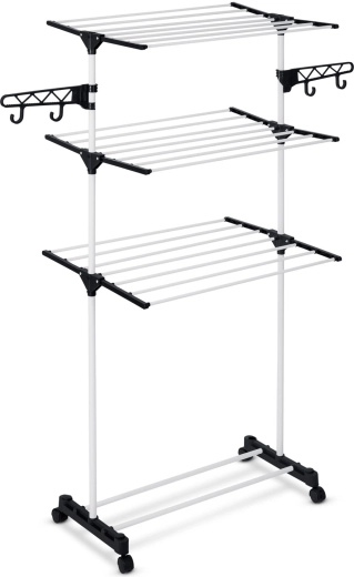 Mobile and safe thanks to braked wheels