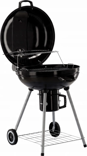 Ampia griglia cromata e griglia scaldavivande