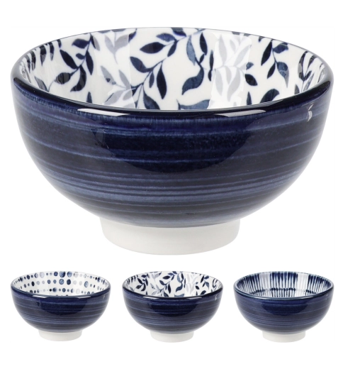 Porseleinen kom Blue Bay 9,5 cm van New Bone porselein