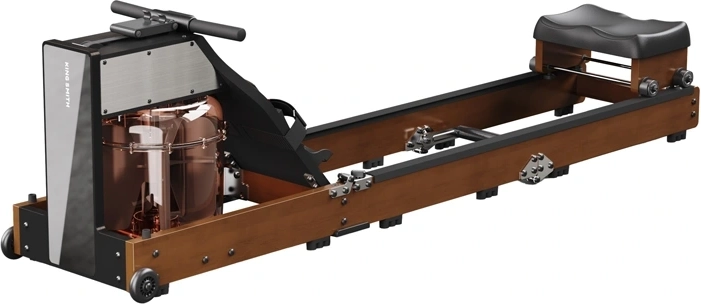 Kingsmith WM10 Pro vogatore pieghevole con resistenza ad acqua e magnetica, finitura noce