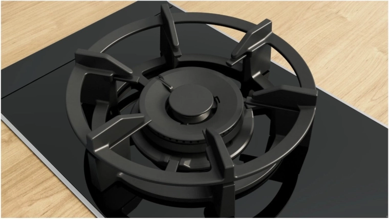 Brûleur wok double 6 kW et sécurité d’extinction de flamme