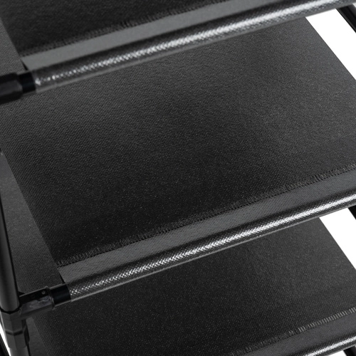 Struttura stabile e leggera con portata di 5 kg per ripiano