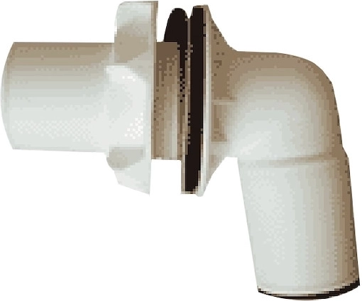 Wall pass-through for Orlando pool 0.91 m (2 pcs)
