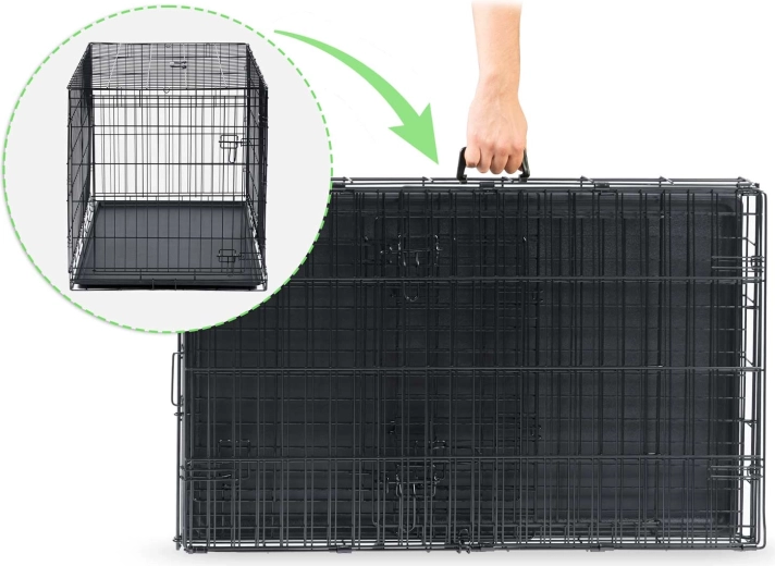 Hurtig sammenklapning til flad kuffert med håndtag