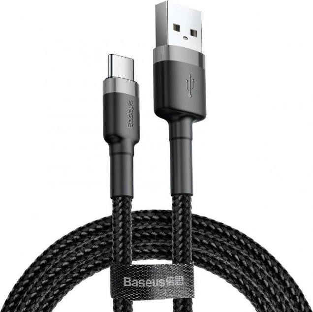 Baseus Cafule câble USB-C 2A 2m gris-noir