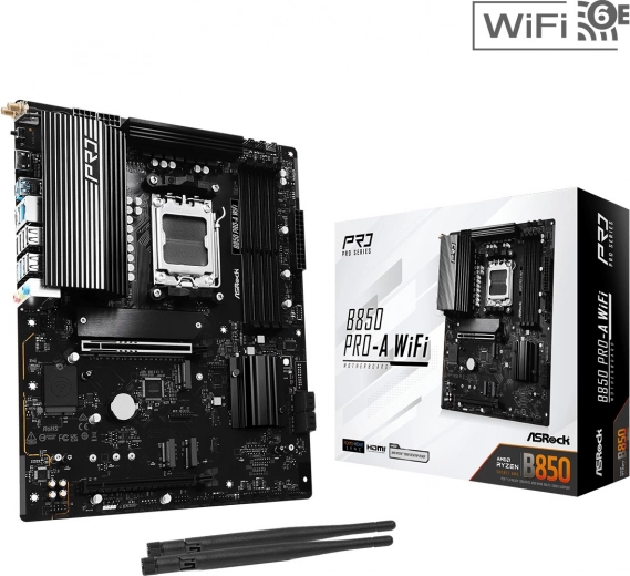 ASROCK B850 PRO-A WIFI scheda madre ATX AM5, DDR5