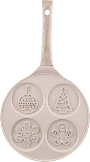 Non-stick PFLUON granite for low-fat cooking