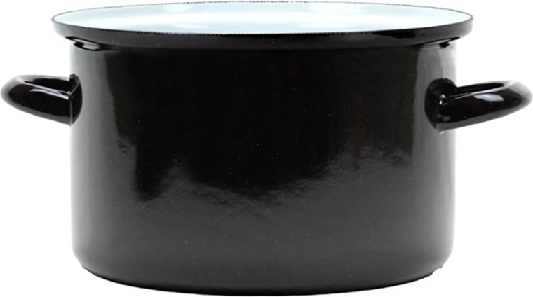 Pentola smaltata BELIS Standard 22 cm, 4,5 l con coperchio