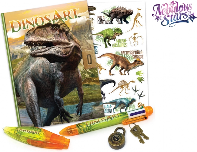 DinosArt locked notebook