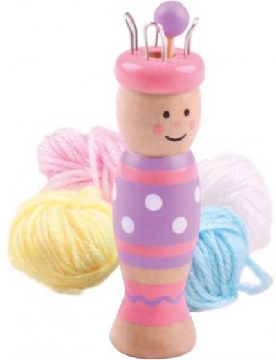 Bigjigs Toys pletací panenka