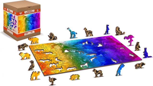 Wooden Puzzle Bird Paradise 2in1