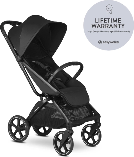 Easywalker Rockey L sports stroller Pure Black